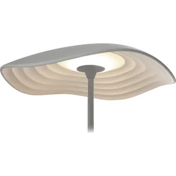 Lampička Stolní lampa Bover LED Valentina M/29, šedá/bílá - Délka zástrčkového kabelu 150 cm světle šedá, bílá 1 x 6,5 W LED - Doprava zdarma