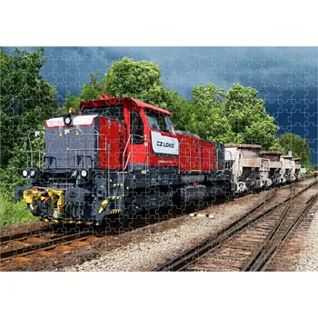 Puzzle puzzle s lokomotivou 741 719-9 300 dílků