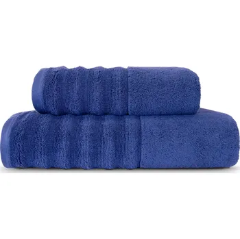 Ručník DARRÉ Ručníky a osušky CASA COLORATA - tmavě modrá Velikost: ručník 50 x 100