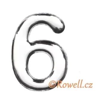 Dveřní kování C37 Číslo 37mm stříbr. '6'