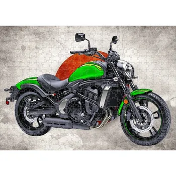 Puzzle puzzle s motorkou KAWASAKI VULCAN 120 dílků