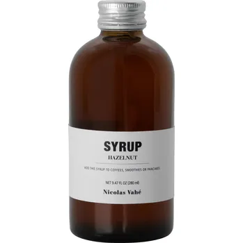 Koření Sirup do kávy s příchutí lískových ořechů Nicolas Vahé 280ml