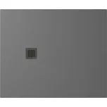 Polysan TRENECA vanička z litého mramoru s možností úpravy rozměru; 120x100cm; šedá mat