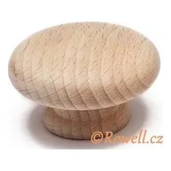 Nábytkové kování KD55 knopka dřevo-přírodní