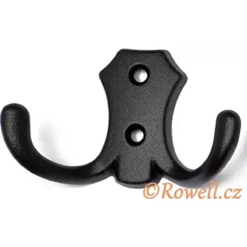 Nábytkové kování H2B dvojháček černý