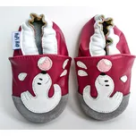 Hopi hop Kožené capáčky Hopi Go! Lachtánek růžový Velikost: 18 - 24 měsíců