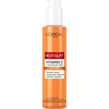 L'Oréal Paris, Čisticí gel na obličej Revitalift s vitaminem C a kyselinou salicylovou 150 ml