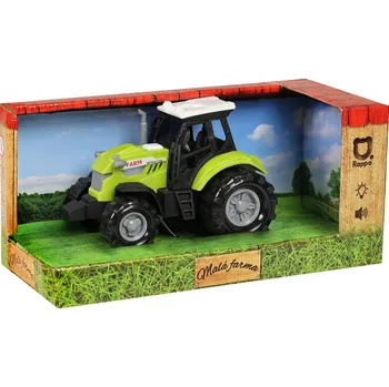 autíčko Traktor se zvukem a světlem 10 cm