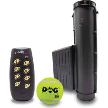 Hračka pro psa Dogtrace d-balls set 1 - podavač míčků a dálkový vysílač