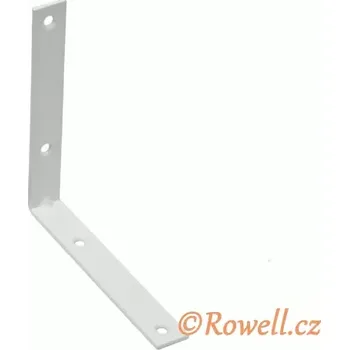 Nábytkové kování UH100 Úhelník 100 mm bílý