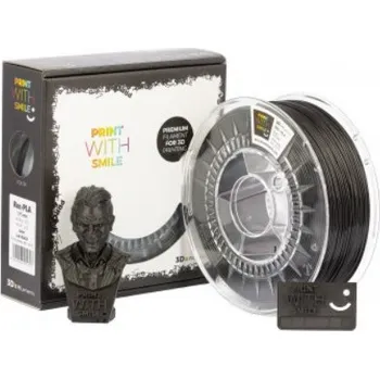 Filament Print With Smile - REC-PLA - 1,75 mm - Just BLACK - 1000 g