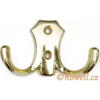 Nábytkové kování H2B dvojháček zlatý