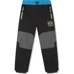 DĚTSKÉ SOFTSHELL KALHOTY ZATEPLENÉ Barva: Tmavě šedá, Velikost: 122