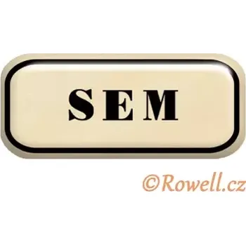 Dveřní kování NSD zlatý 'Sem'