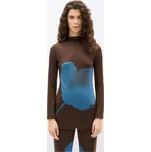 Thinking MU Flower Vela Top BROWN S