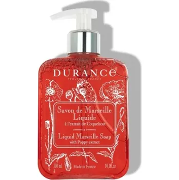 Mýdlo Durance Marseille Tekuté mýdlo s mákem 300 ml