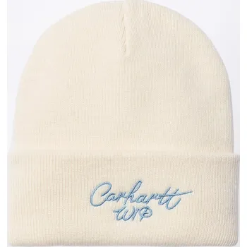 Čepice Carhartt WIP Signature Beanie Natural / Dusty Ice
