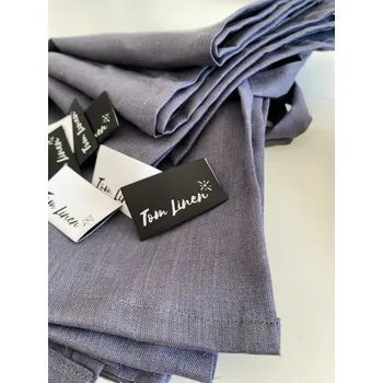 Utěrka Tom Linen Lněná utěrka Dark Grey Velikost: 50x50cm