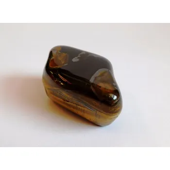 Masážní kámen TYGŘÍ OKO TROMLOVANÉ masážní, cca 5 cm, 150 - 180 g