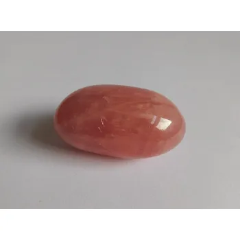 Masážní kámen RŮŽENÍN TROMLOVANÝ masážní, cca 7 cm, 230 - 260 g