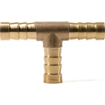 Hadicová spojka Mosazná hadicová rozdvojka T - 10mm