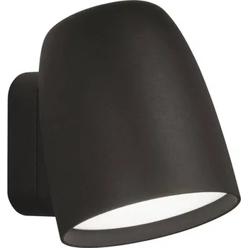 Venkovní osvětlení Venkovní nástěnné svítidlo Bover LED Nut, světle šedá, hliník/ocel - Výška nástěnného držáku 8,2 cm LED 6,3 W celkem - Doprava zdarma