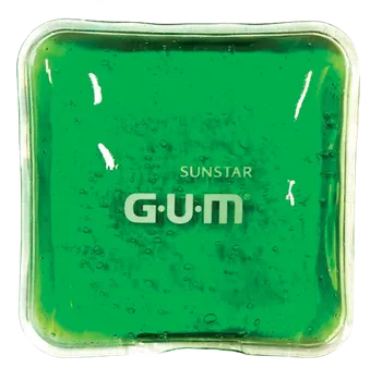 GUM Gelový polštářek, chladicí i hřejivý, čtverec 10 x 10 cm