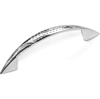 Nábytkové kování U030 - úchytka 96mm lesklý chrom