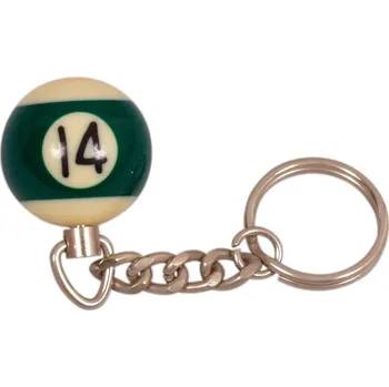 Volný čas buffalo Přívěsek pool koule, různá čísla, 25mm Číslo: 14