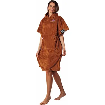 Dámské pončo Canadian Spa International® Pončo unisex - hnědá Barva ponča: Hnědá, Pončo velikost: L