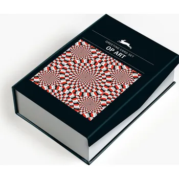 The Pepin Press sada přání, Op Art 20 kusů