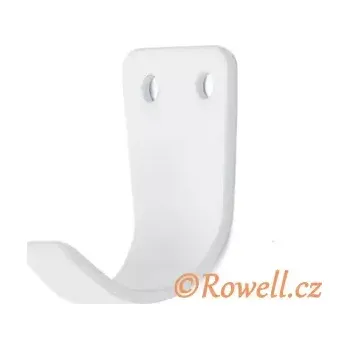 Nábytkové kování H1C věšáček bílý