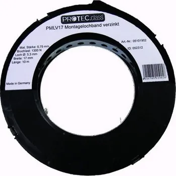 Stahovací páska PROTECCLASS PROTEC Pásek montážní PMLV 17x1mm, pozinkovaný 10m 05101902