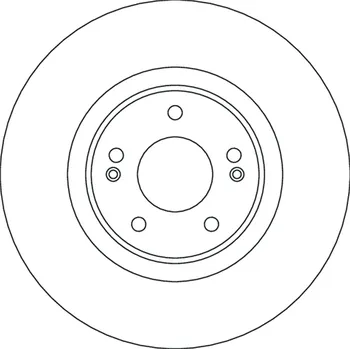 Brzdový kotouč Brzdový kotouč TRW DF4632S