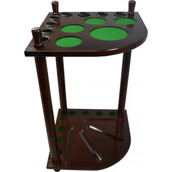 Kulečník Stojan na 8 tág hnědý