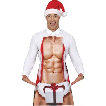 Žertovný předmět Zástěra - Santa