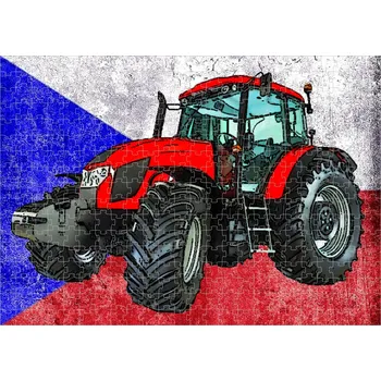 Puzzle puzzle s traktorem Zetor Forterra 150 300 dílků
