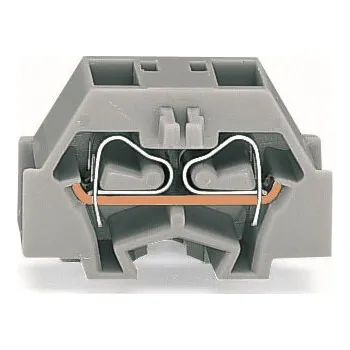 Stavebniny WAGO Svorka 260-341 4vodičová Bez tlačítka Se západkou, šedá 260-341