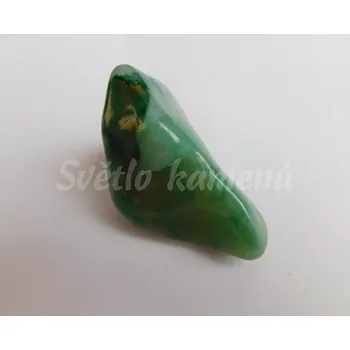 Přírodní kámen JADEIT Afrika, cca 1,5 - 2 cm, 10 - 20 g