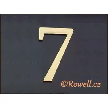 Nábytkové kování C5 Čísélko zlaté '7'