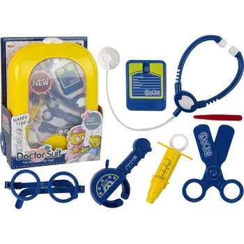 Hračka pro nejmenší Mamido Dětská lékařská sada v batohu žlutá
