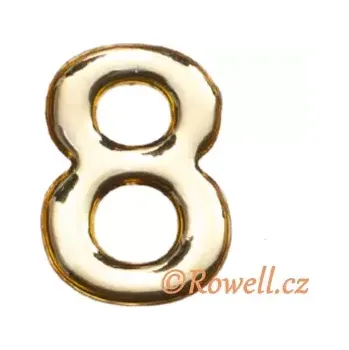 Dveřní kování C37 Číslo 37mm zlatá '8'