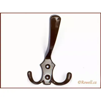 Nábytkové kování V2 věšák hnědý