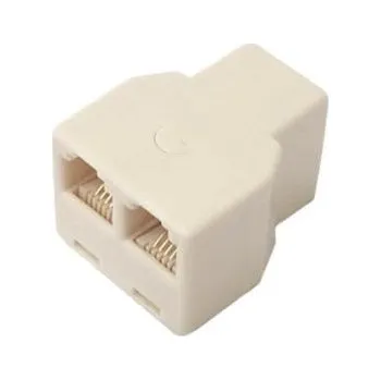 Konektor DANAPO Rozdvojka telefonní konektor 3 x F zdířka RJ11 6p-4c