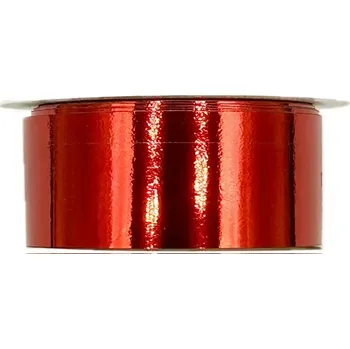 Stuha Stuha SURPRISE polypropylénová červená 25 mm x 4 m (červená široká polypropylénová stuha)