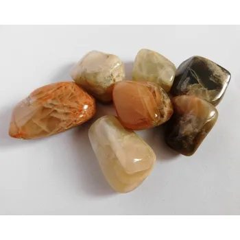 Přírodní kámen ADULÁR Indie, cca 1,5 - 2 cm, 10 - 20 g