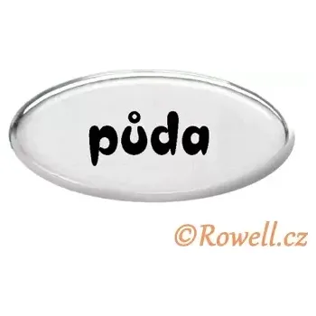 Dveřní kování SD Štítek stříbrný 'půda'