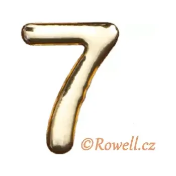 Dveřní kování C37 Číslo 37mm zlatá '7'