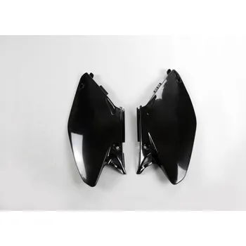 UFO boční tabulky zadní HONDA CR 125/250 02-07, barva černá HONDA CR125 rok 02-07