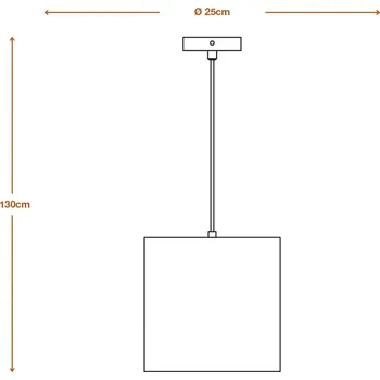 LEDVANCE Válcové závěsné svítidlo, 1 světlo, hnědé, vlnitá lepenka hnědá, černá 1 x 15 W LED - Doprava zdarma